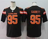 Nike Browns 95 Myles Garrett Brown Vapor Untouchable Player Limited Jersey,baseball caps,new era cap wholesale,wholesale hats